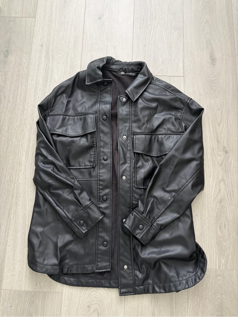 Zara Faux Leather Jacket